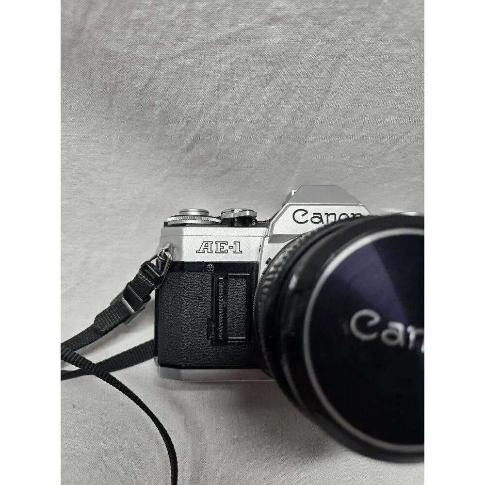 Canon AE-1 35mm Film Camera Canon 50mm Lens- NOT TESTED - Picture 4 of 16